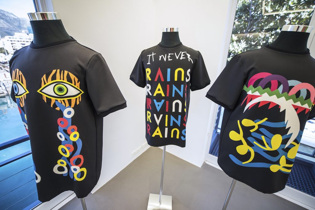 Shirts by Jody Paulsen and Adriaan Kuiters